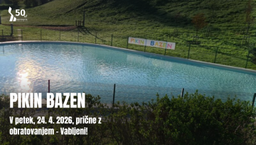 Pikin bazen odpira vrata